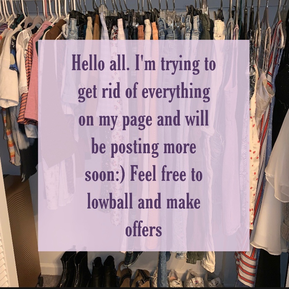 CLOSET CLEAROUT